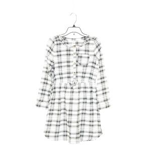 Carter’s Girls shirt/tunic, black and white, 10/12 Girls.